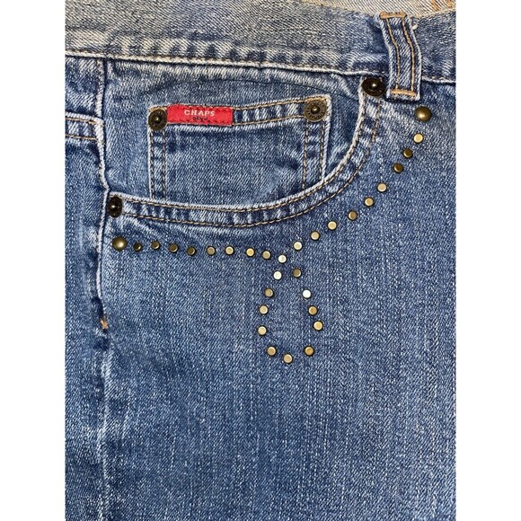 Chaps Jeans Red Tag Straight Leg Mid Rise Women’s Size 14 - Picture 7 of 14